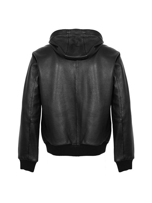 Giubbotto Jonah in pelle Black LEATHER AUTHORITY | JONAH20
